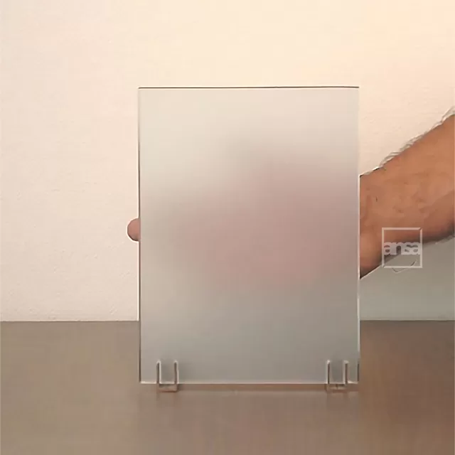 Frosted glass for any items.